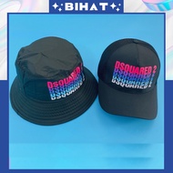 Dsquared2 Men's and Women's Fashion Button Mesh Cap, Dsquared2 MU97 bucket Hat