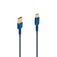 ProMini - 3A Type-C to USB 快充銅製數據傳輸線[1.2m][藍色]