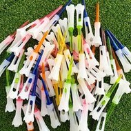 Cup-Shaped Golf Ball Tees, Durable Plastic Golf Ball TEE, Multiple Colors Mixed Shipping, Profession