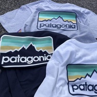 ❁ เสื้อยืด Patagonia แฟชั่น PataT/แขนสั้นผ้าฝ้ายหลวม