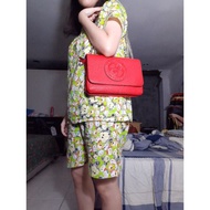 MERAH Go PRELOVED High Quality Guess ORI Bag Maroon Color