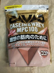 (訂購) 日本製造 明治 SAVAS Casein&amp;Whey MPC100 酪蛋白+乳清蛋白粉 810g