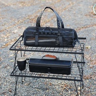 MOUNT Camping Tool Bag Large Capacity Tent Peg Nail Net Storage Bag Hammer Wind Rope Folding Tote Ba