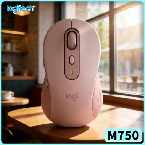 Logitech M750 Office Wireless Mouse, Silent Buttons, Smooth Control, Efficient for Document Editing