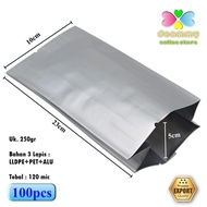 Aluminum Bag 10 X 23 Cm Gusset Bag 250Gr