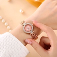 Fashion Diamond-studded Number Color Matching Ladies Watch Female Watch Roman Numeral Student Watch2