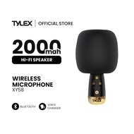 TYLEX X-Y58 Wireless Bluetooth Karaoke Microphone 2000mAh  Hi-Fi Speaker And Voice Changer