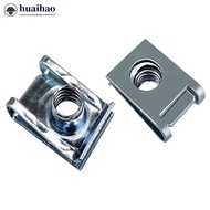 HUAIHAO 10Pcs M4 M5 M6 U Type Car Self-tapping Nut Clip Nut Kit Motorbike Fairing Mudguard Fasteners