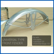 ∝ ✩ ▽ universal front fender/steel fender for rusi/alpha