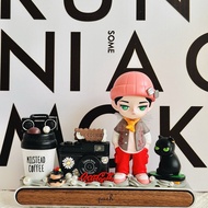 จักรพรรดิ์การ์ตูน DIY ของเล่นรถแบบ 3 มิติของ Wuyi Yilong สำหรับแฟนๆ ของ Wuyi Yilong สติ๊กเกอร์ตกแต่ง