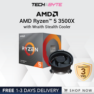 AMD RYZEN 5 3500X with Wraith Stealth Cooler