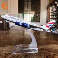 British Airways Airbus 380 Aircraft Model UK A380 Diecast Metal Plane Airplane Model Collection Gift