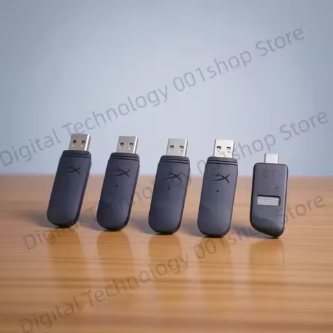 For HyperX Cloud core、Cloud II 7.1/Cloud II DTS/Cloud II core DTS、Cloud III Wireless Headset USB Rec