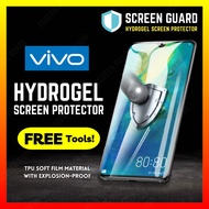 VIVO X20 X20Plus X9 X9Plus X7 X6 X3S Xplay3S Hydrogel Screen Protector Full Cover Coverage Gaming HD