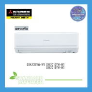 MITSUBISHI HEAVY DUTY แอร์ติดผนัง เฮฟวี่ดิวตี้ รุ่น STANDARD INVERTER  ( SRK-YW ) ขนาด 9000-24000 BTU แอร์ แอร์บ้าน เครื่องปรับอากาศ TWaircenter