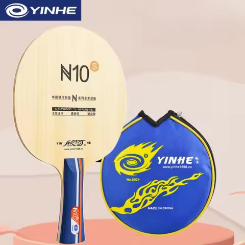 Original Yinhe Table Tennis Blade N10s N-10 Offensive 5 Wood Ping Pong Racket Blade