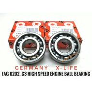 MITSUBISHI TB43 50 TL43 brush cutter Crank Germany Bearing FAG 6202 .C3 High speed Germany 2Pcs NO7