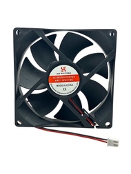 พัดลม FAN 3.5 นิ้ว 12V  90x90x25mm  2สาย พร้อมปลั๊ก สินค้าใหม่พร้อมส่ง พัดลมระบายความร้อน