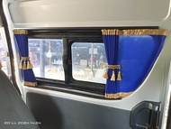 เฉพาะผ้าม่านรถตู้ผ้าทูโทน commuter ปี 2005-2018