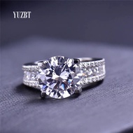 Genuine Silver 925 Original Brilliant Cut 5 Ct D Color Pass Diamond Test  Moissanite Cow Head Ring f