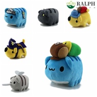 RALPH Bugcat Pendant, Multiple Style Bag Charm Bugcat Capoo Keychain, Lovely Keyring Cartoon PP Cott