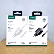Ugreen Charger Type c 30W GaN Travel Charger