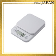 Tanita Cooking Scale, measures up to 2kg with 1g increments, White, KF-200 WH, Kitchen Scale, Digita