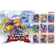 Boboiboy Galaxy Card Pek Impak