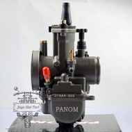 KARBURATOR PWK 28 PANOM ORIGINAL ASLI 100% THILAND KARBU RECING VARIAN HITAM DAN SILVER ORIGINAL ASL