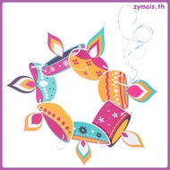 1 Set Happy Diwali Banner Festive Celebration Paper Diwali Banner Diwali Party Decoration Diwali Wal