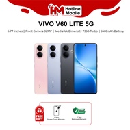 Vivo V60 Lite 5G Smartphone (8GB RAM+256GB ROM) | Original Vivo Malaysia