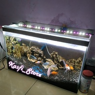 LED smd 50cm Pink Putih terang+Kabel USB lampu aquarium lampu aquascape LED 5 Volt kabel USB