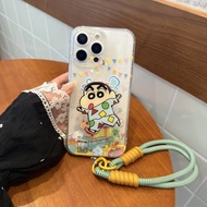 For OPPO A5S A3S A54 A55 A57 A59 A71 A72 A77 A79 A83 train Shin-chan Phone Case For OPPO A16 Pro A18