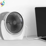 USB Rechargeable Desktop Fan 3 Speed ​​Adjustment Mini Fan for Better Cooling Silent Table Fan