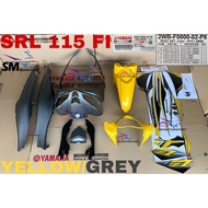 LEGENDA SRL115 FI YELLOW GREY RYC1 BODY COVER SET & STRICKER YAMAHA 100 ORIGINAL HLY