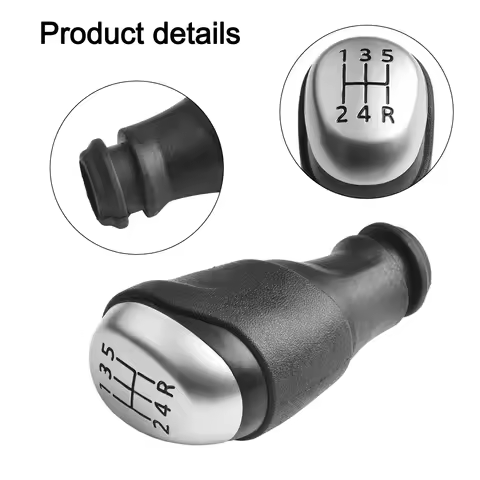 5 Speed Knob Manual Gear Knob Interior Enhancement Robust Transmission Solution Seamless Fit For Cli