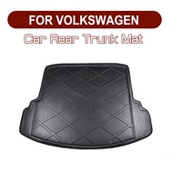 FOR Volkswagen Golf Sciricco Jetta Touran CANDY POLO Touareg PASSAT BORA Tiguan Car Rear Trunk Boot Mat Floor Mats