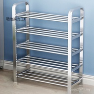 Doorway Multi-Layer Storage Thickened Stainless Steel Shoes Household Simple Shelf Shoe Cabinet 6F7R