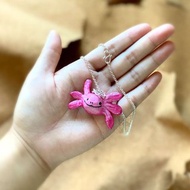 六角恐龍Hobby純銀軟陶項鍊