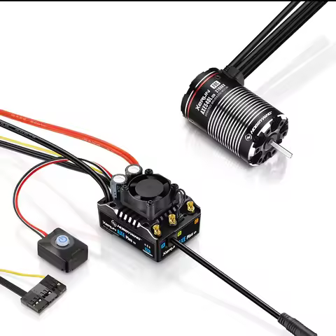 Hobbywing XeRun AXE Plus R3 135A Sensored Brushless Esc with 550/540L R2 Motor Combo for 1/10 RC Cra