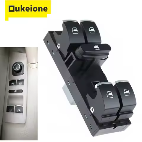 For VW Touran Tiguan Passat B6 B7 CC Golf Mk5 MK6 Jetta III AMAROK Master Window Control Switch 1K4 