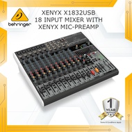 BEHRINGER XENYX X1832USB 18-Input Mixer with USB & Effect