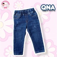 Like New QNA brand Long Denim Jeans for Children 2-3 Years