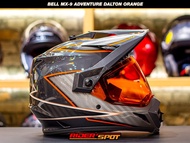 Helm Motor BELL MX-9 Adventure Dalton Orange Helmet Touring Original