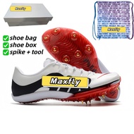Sprint spikes shoes Maxfly 2 size:35-45 Portable breathable sprint competition special shoes shoes b