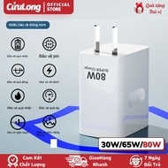 Củ Sạc Nhanh Oppo 65W 80W cục sạc Xiaomi Android bộ sạc nhanh usb shop cuu long
