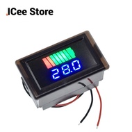 Waterproof Digital Battery Capacity Indicator Car Battery Charge Level Indicator 12V 24V 36V 48V 60V 72V Lithium Battery Capacity Meter Tester Display LED Tester Voltmeter