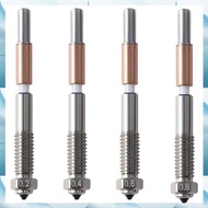 [G V W E] Bimetal Nozzle 0.2/0.4/0.6/0.8mm Ceramic Insulation Integrated for QIDI Q2 Q2c 3D Printer 