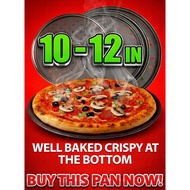 6 in 8 in 9 in 10 in 12 inch Non Stick Pizza Pan Loyang Pizza Cutter Pizza Board Pizza Tray Acuan Pi