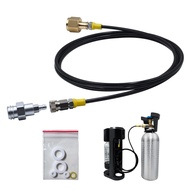 Soda Water Maker to External Co2 Tank Cylinder Adapter and Hose Kit W21.8-14 G3/4 CGA320 With Quick 
